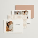 "Grace" - Save the Dates in Porcelain by Leah Bisch - Back of Card Options