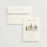 "Great Outdoors" - Save the Dates in Forest by Petra Kern - Save the Date with Envelope