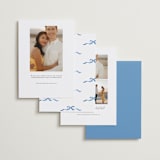 "Royal" - Save the Dates in Cobalt by Petra Kern - Back of Card Options