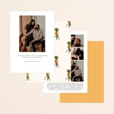 "Party in Paradise" - Save the Dates in Pineapple by Erin Hodges - Back of Card Options