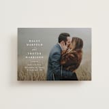 "Simple side" - Save the Dates in Pearl by Lea Delaveris - Front