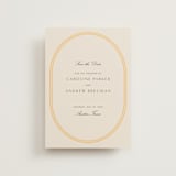 "Bocce" - Save the Dates in Melon by Megan Davis - Front