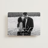"Subtle Rise" - Save the Dates in Snowfall by Lauren Chism - Front