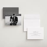 "Subtle Rise" - Save the Dates in Snowfall by Lauren Chism - Assembled