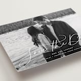 "Subtle Rise" - Save the Dates in Snowfall by Lauren Chism - Detail