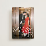 "Love Song" - Save the Dates in Snow by Pixel and Hank - Front