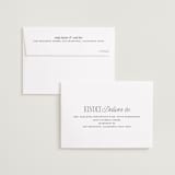 "Love Song" - Save the Dates in Snow by Pixel and Hank - FREE Recipient Addressing