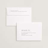 "Overlapped" - Save the Dates in Silk by Kelly Schmidt - FREE Recipient Addressing