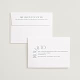 "Curved Date" - Save the Dates in Pearl by Brooke Chandler - FREE Recipient Addressing