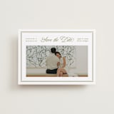 "museo" - Save the Dates in Olive by Ellen Schlegelmilch - Front