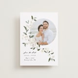 "Sweeping Vine" - Save the Dates in Porcelain by Itsy Belle Studio - Front