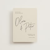 "Signed" - Save the Dates in Champagne by JoAnn Jinks - Front