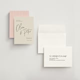 "Signed" - Save the Dates in Champagne by JoAnn Jinks - Assembled