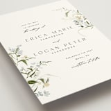 "Fleur" - Save the Dates in Lily by Everett Paper Goods - Detail