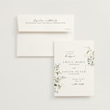 "Fleur" - Save the Dates in Lily by Everett Paper Goods - Save the Date with Envelope