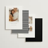 "Sincerity" - Save the Dates in Noir by Kimberly FitzSimons - Back of Card Options
