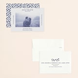"Flyer" - Save the Dates in Navy by Jack Knoebber - Assembled