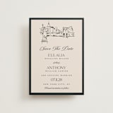 "NYC Skyline" - Save the Dates in Halo by Teju Reval - Front