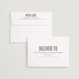 "Full Page" - Save the Dates in Lily by Owl and Toad - FREE Recipient Addressing