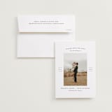 "More Than a Crush" - Save the Dates in Ebony by Ann Gardner - Save the Date with Envelope