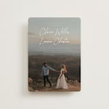 "Full Photo" - Save the Dates in Chiffon by Orasie - Front
