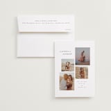 "Beautiful Love" - Save the Dates in Pearl by Angela Garrick - Save the Date with Envelope