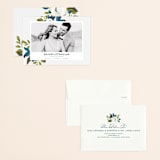 "Our Something Blue" - Save the Dates in Ocean by AK Graphics - Assembled