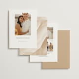 "Heartfelt" - Save the Dates in Canvas by Stacey Meacham - Back of Card Options