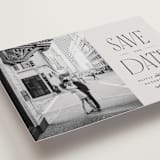 "Pierre" - Save the Dates in Dove by Robert and Stella - Detail