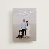 "Sweetest Love" - Save the Dates in Snow by Lauren Chism - Front