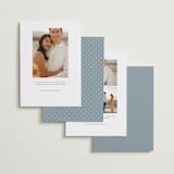 "Sweetest Love" - Save the Dates in Snow by Lauren Chism - Back of Card Options