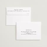 "Nashville" - Save the Dates in Ivory by Susan Brown - FREE Recipient Addressing