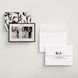"Borough" - Save the Dates in Tuxedo by Inkblot Design - Assembled