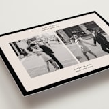 "Borough" - Save the Dates in Tuxedo by Inkblot Design - Detail