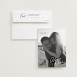 "Adriana" - Save the Dates in Cotton by Hooray Creative - Save the Date with Envelope