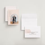 "Minimalist Pop" - Save the Dates in Blush by Katie Zimpel - Assembled