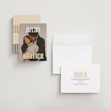 "Ensemble" - Save the Dates in Honey by letterfix - Assembled