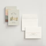 "desert crayon drawing" - Save the Dates in Olive by Cass Loh - Assembled