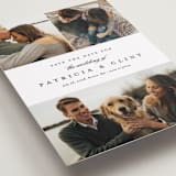 "Classic Trio" - Save the Dates in Icicle by Stacey Meacham - Detail