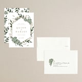 "Succulent Surround" - Save the Dates in Powder by Susan Moyal - Assembled