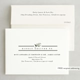 "Botanical Name Plate" - Save the Dates in Blush by Shiny Penny Studio - FREE Recipient Addressing