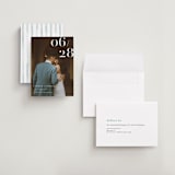 "Our Big Date" - Save the Dates in Pearl by Shannon Chen of Four Wet Feet Studio - Assembled