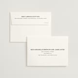 "Landscape" - Save the Dates in Charcoal by Minted - FREE Recipient Addressing