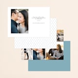 "Our Date" - Save the Dates in Diamond by Jen Banks - Back of Card Options