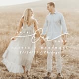 "Our Date" - Save the Dates in Diamond by Jen Banks - Detail