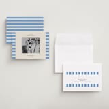 "Modern Border" - Save the Dates in Sky by Jackie Crawford - Assembled