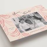 "Velvet Cherry" - Save the Dates in Blush by Sarah Rosenthal - Detail