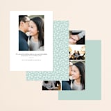 "botanique" - Save the Dates in Cotton by Lauren Chism - Back of Card Options
