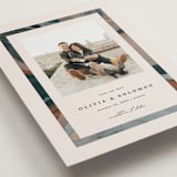"Love Story" - Save the Dates in Mocha by Kate Ahn - Detail