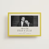 "Mille-feuille" - Save the Dates in Citron by Blustery August - Front